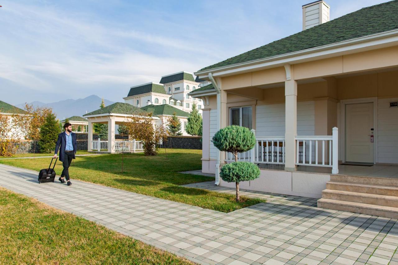 Gabala Garden Hotel Exteriör bild Residential complex in the village of Kaskad
