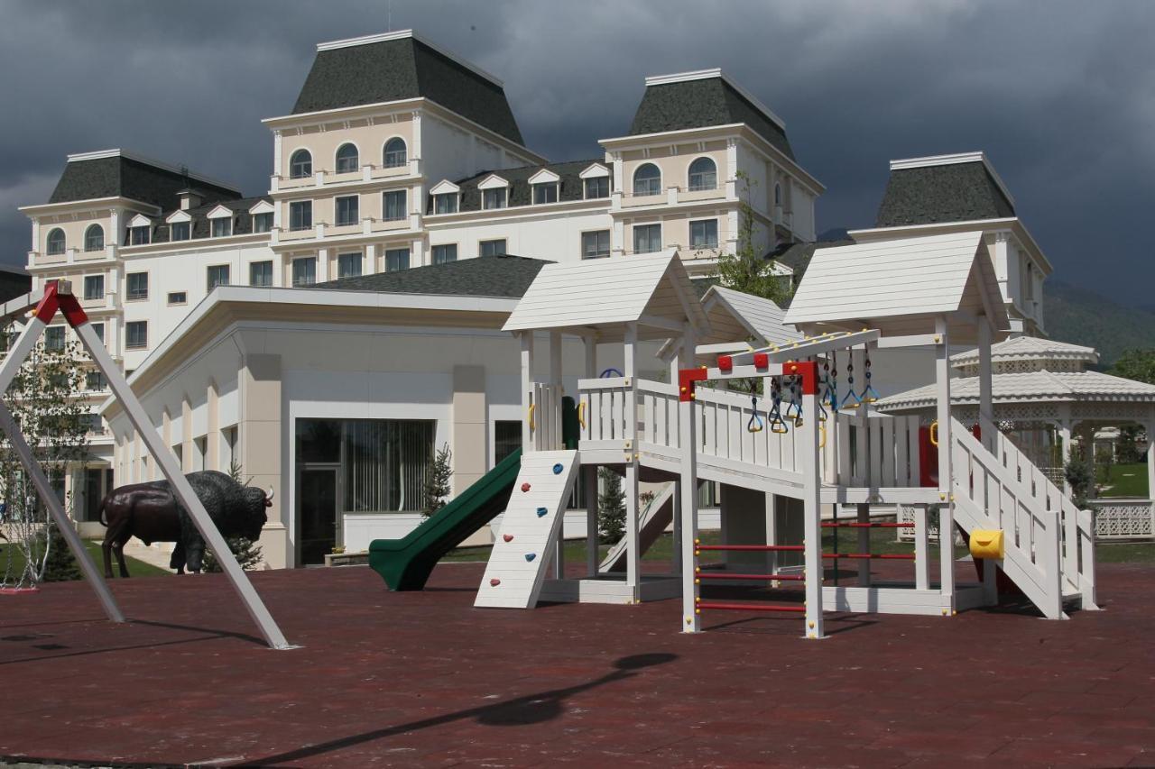 Gabala Garden Hotel Exteriör bild Playground at the Grand Hotel